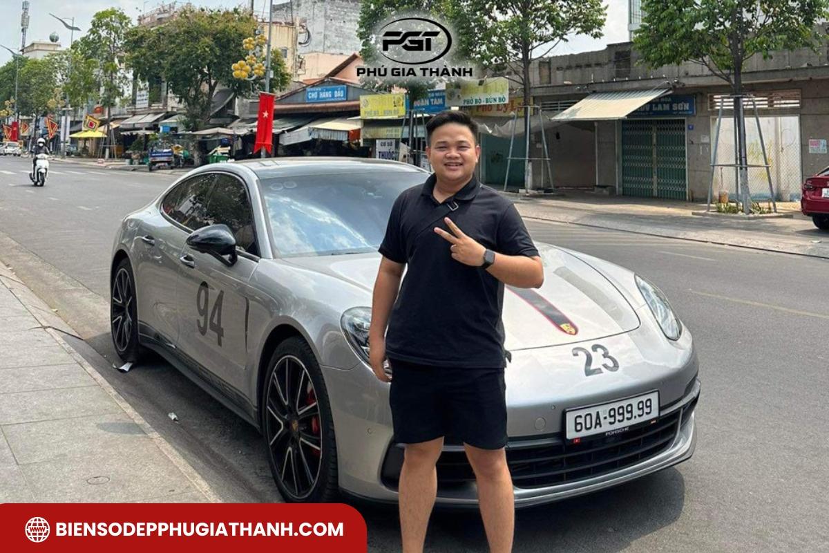 Biển số ô tô đẹp 5 số ngũ quý lắp trên xe sang
