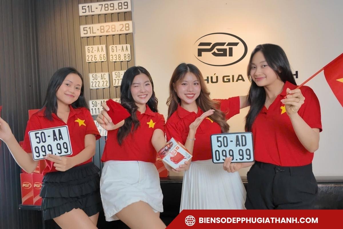 Biển số xe máy tứ quý, ngũ quý 9 tại Phú Gia Thành