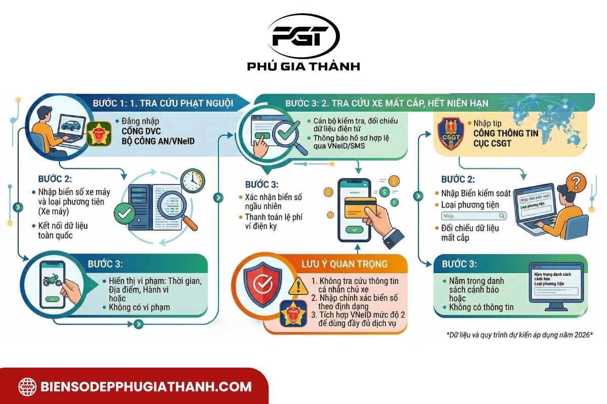 Tra cứu biển số xe máy online 