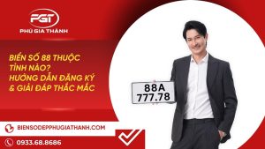 Biển số 88 thuộc tỉnh nào