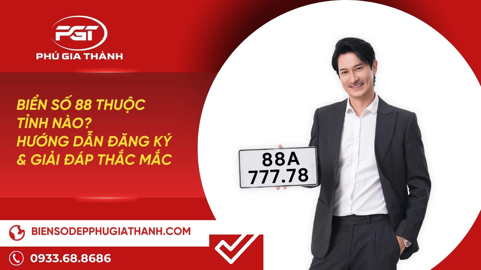 Biển số 88 thuộc tỉnh nào