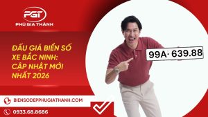 Danh sách đấu giá biển số xe Bắc Ninh hôm nay
