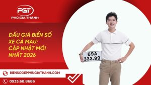 Danh sách đấu giá biển số xe Cà Mau