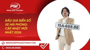 Đấu giá biển số xe Hải Phòng cập nhật mới nhất