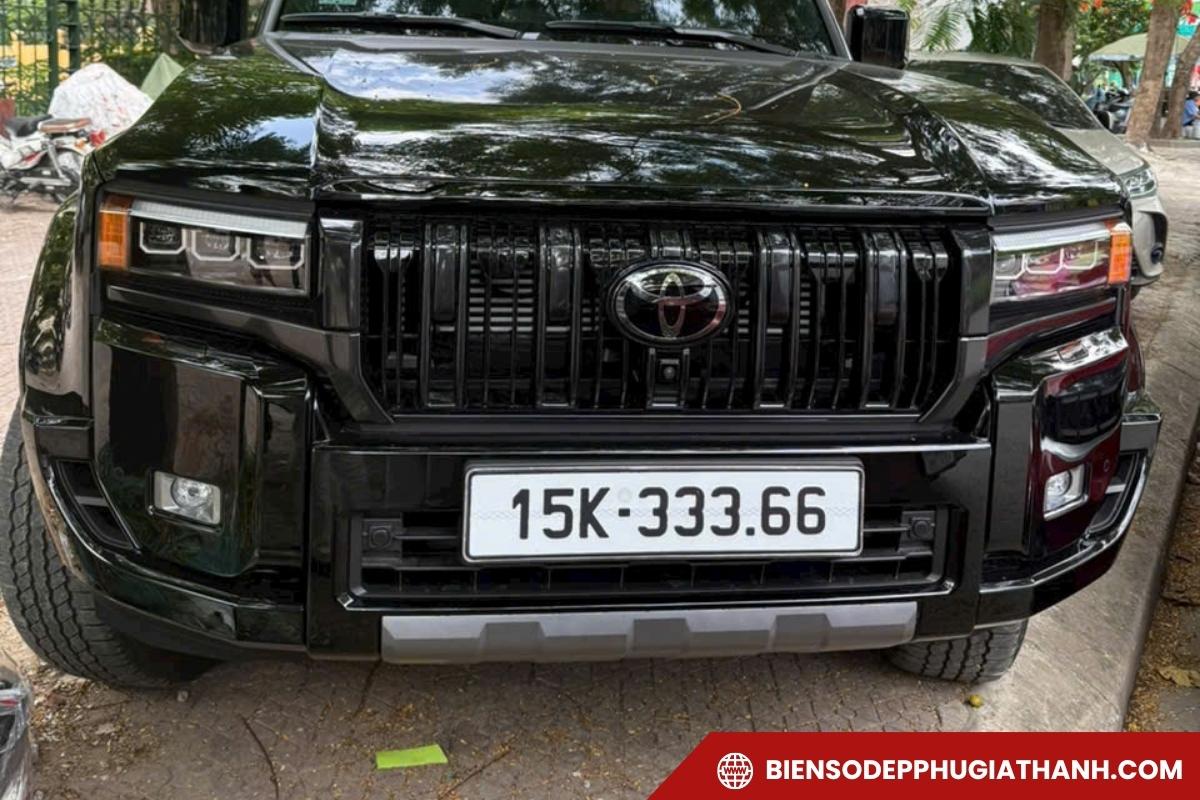 Xe hơi gắn biển số đẹp Hải Phòng