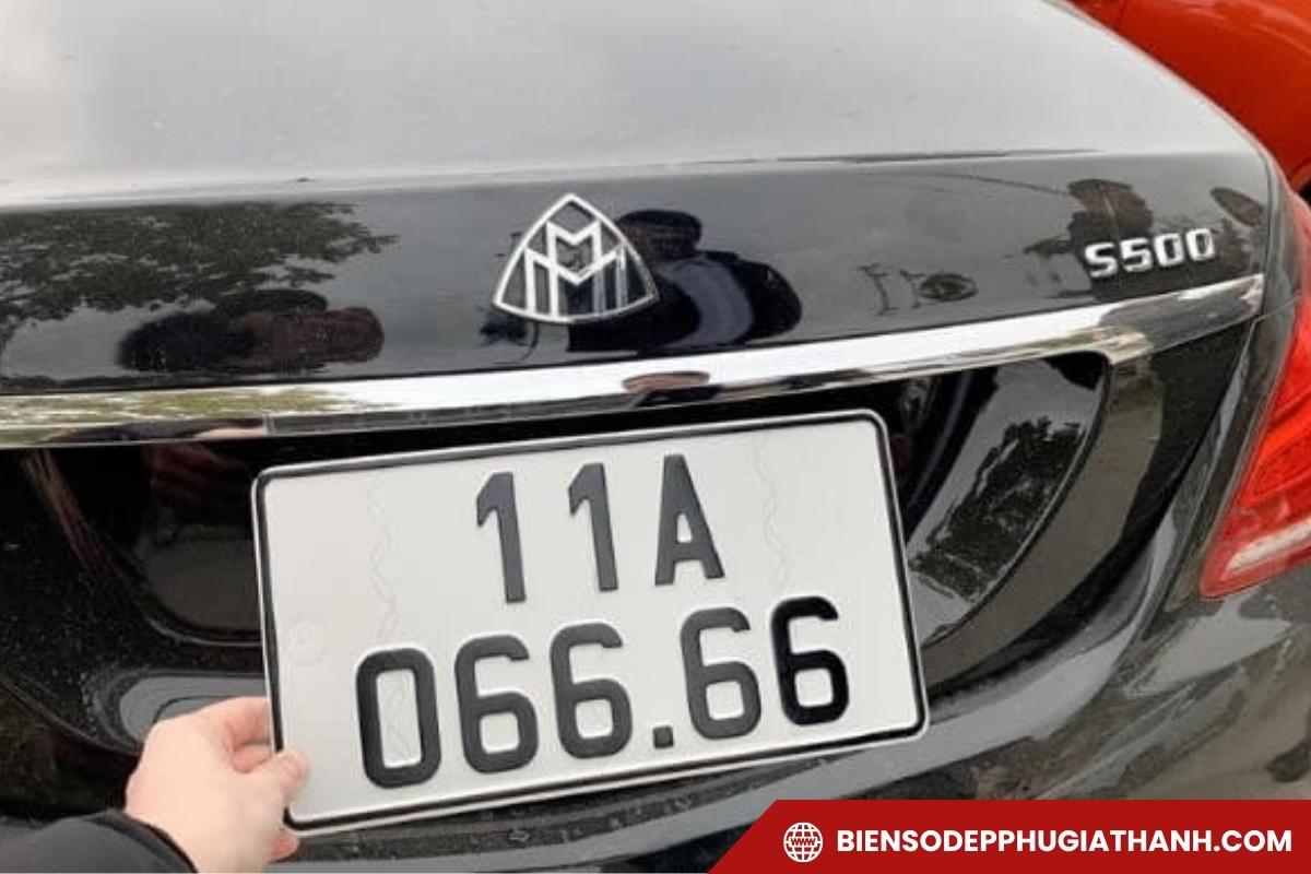 Biển số xe ô tô Cao Bằng có dãy số tứ quý 6 đắt giá
