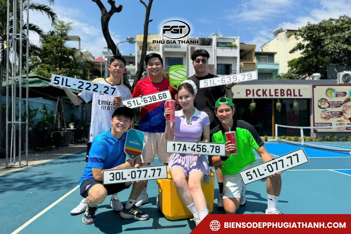 Biển số đẹp trúng đấu giá tại Phú Gia Thành
