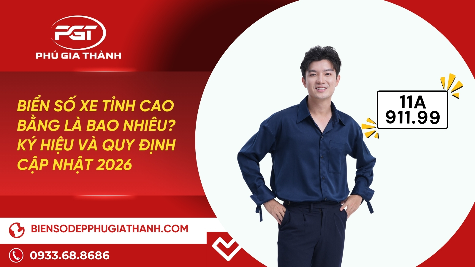 Biển số xe cao bằng là bao nhiêu