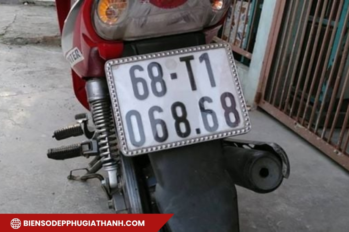 Biển số xe máy 68 phù hợp với mức ngân sách thấp