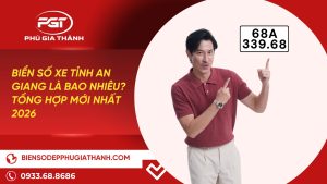 Biển số xe An Giang là bao nhiêu