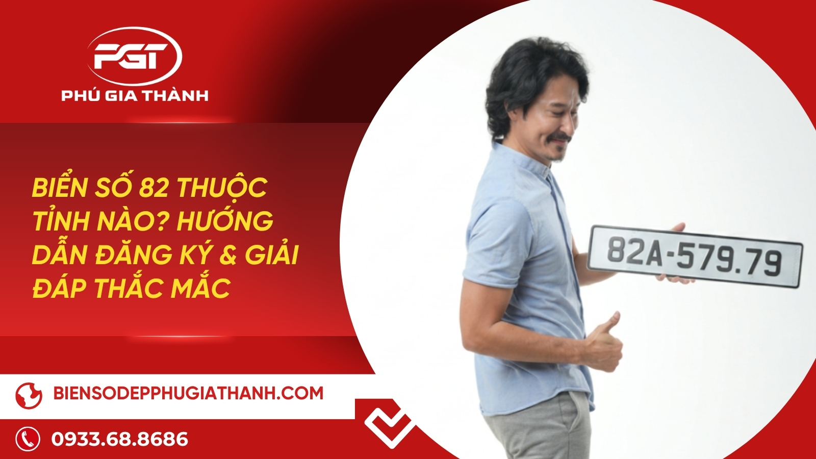 biển số 82 thuộc tỉnh nào