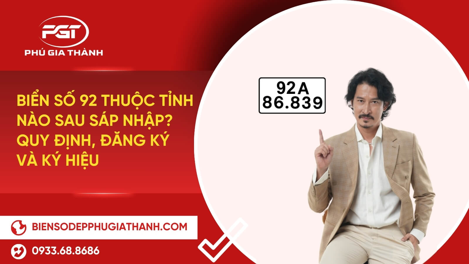 Biển số 92 thuộc tỉnh nào