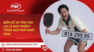 biển số xe tỉnh Gia Lai là bao nhiêu