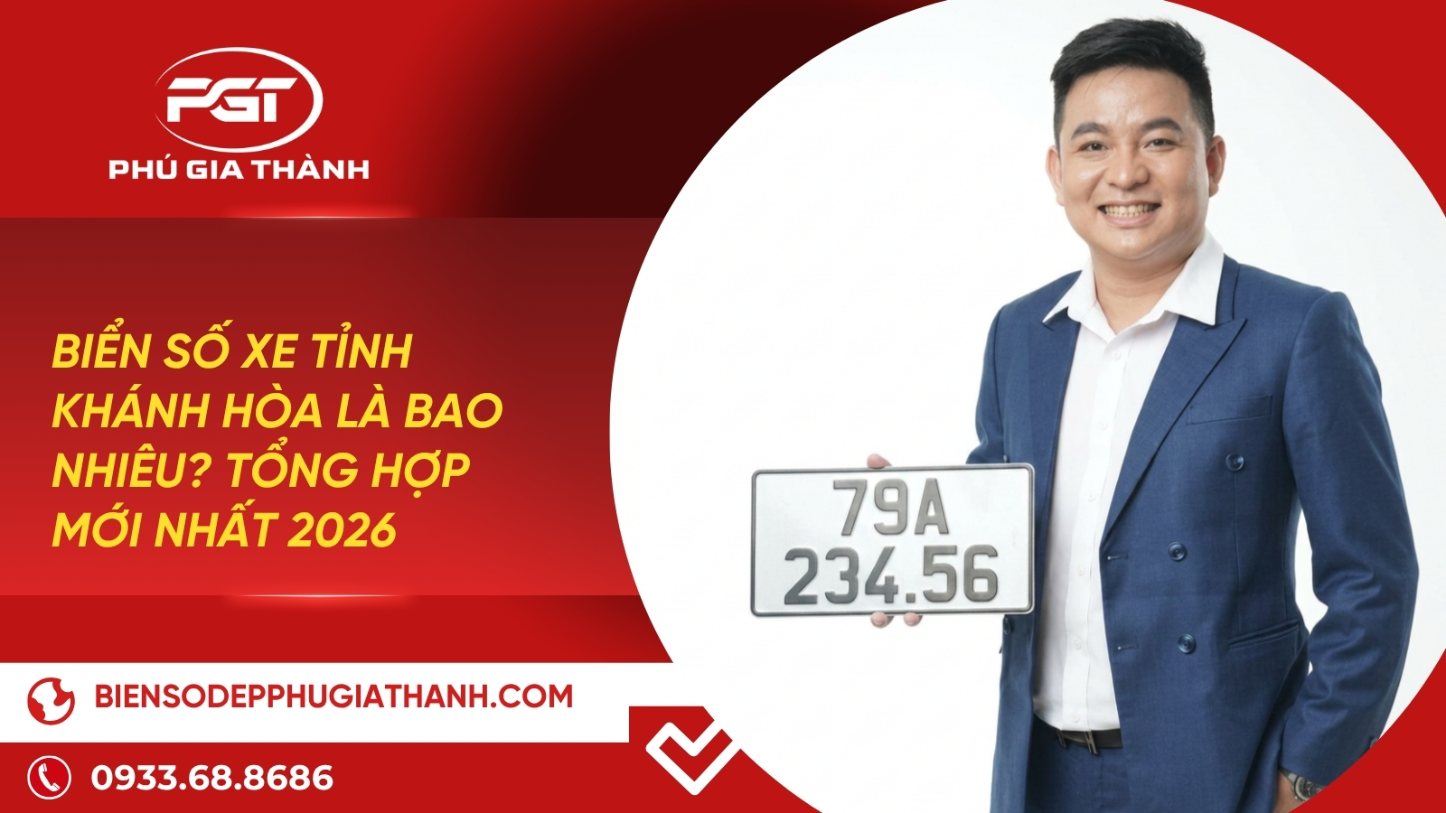 Biển số xe tỉnh Khánh Hòa là bao nhiêu