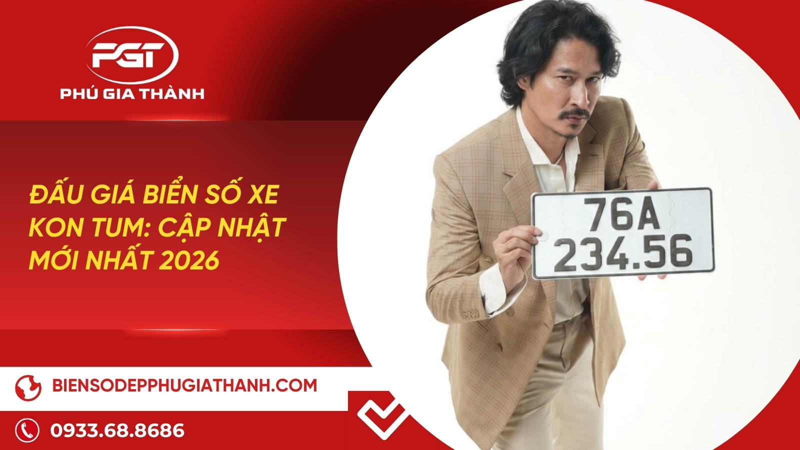 cập nhật thông tin vể đấu giá biển số xe Kon Tum mới nhất