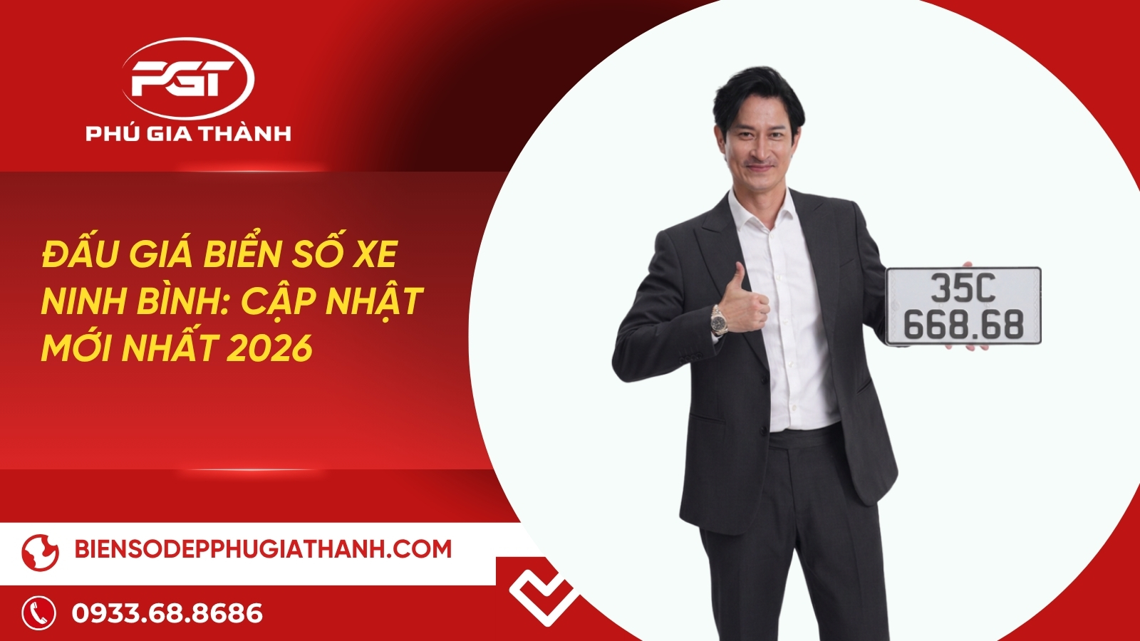 danh sách đấu giá biển số đẹp Ninh Bình