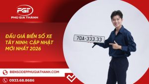 danh sách đấu giá biển số xe Tây Ninh cập nhật