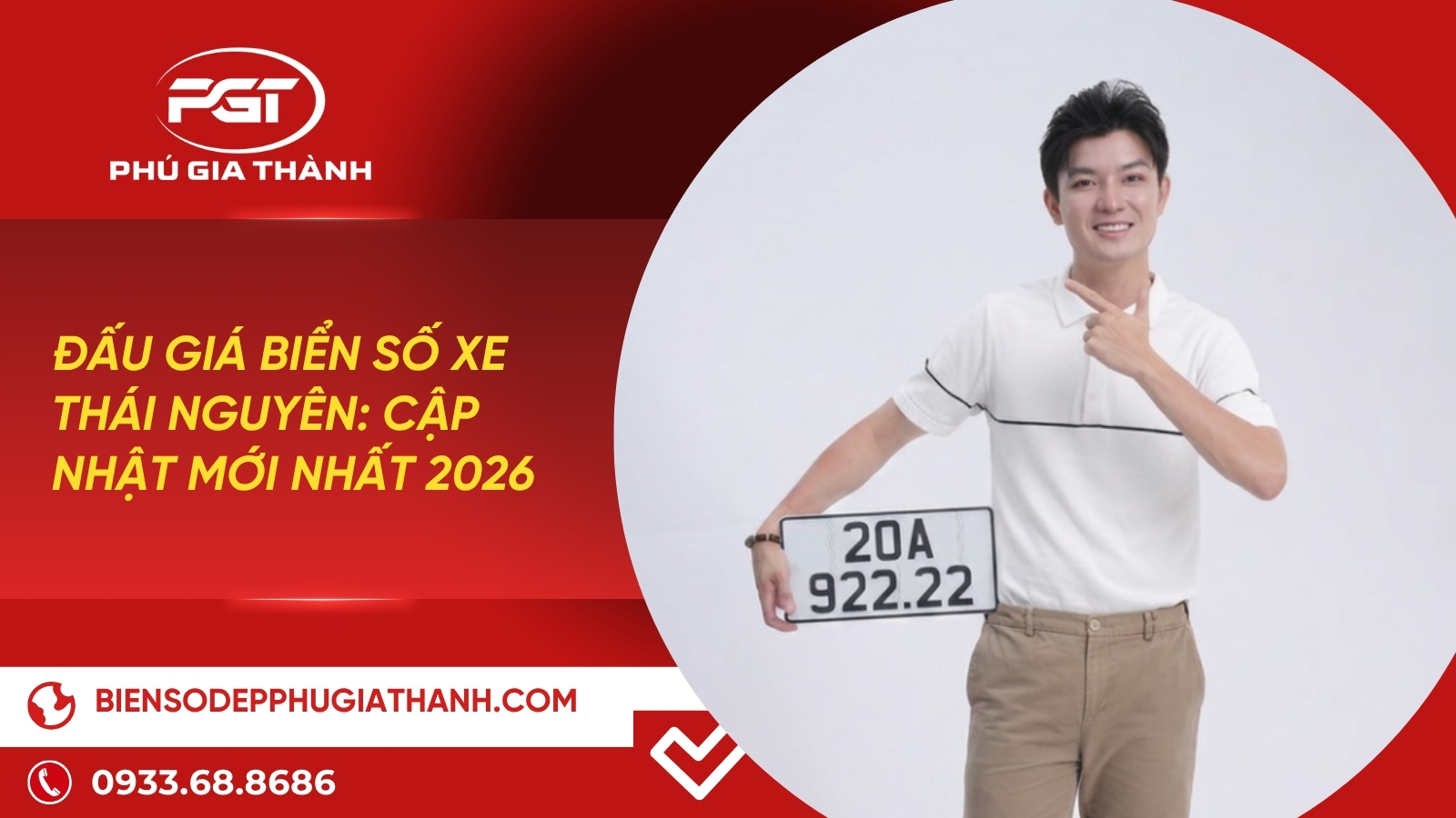 Danh sách đấu giá biển số xe Thái Nguyên