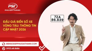 thông tin cập nhật về đấu giá biển số xe Vũng Tàu