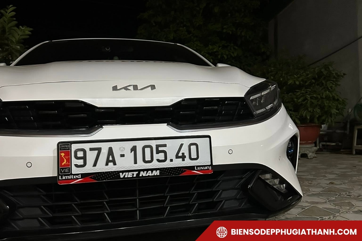 Xe ô tô gắn biển số 97 Thái Nguyên